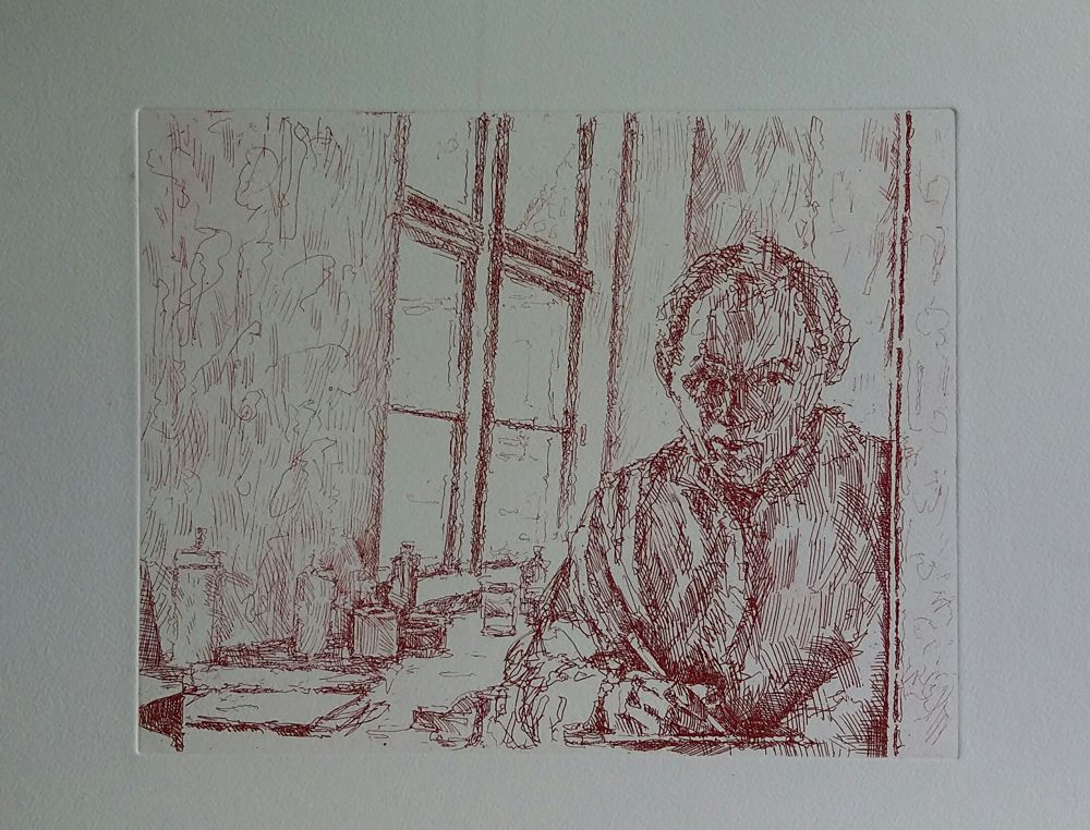 Selvportrææt Sørup ca. 1994.
