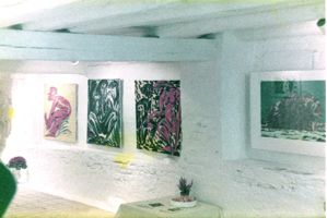 jedig, nord mellemvæg, 1983