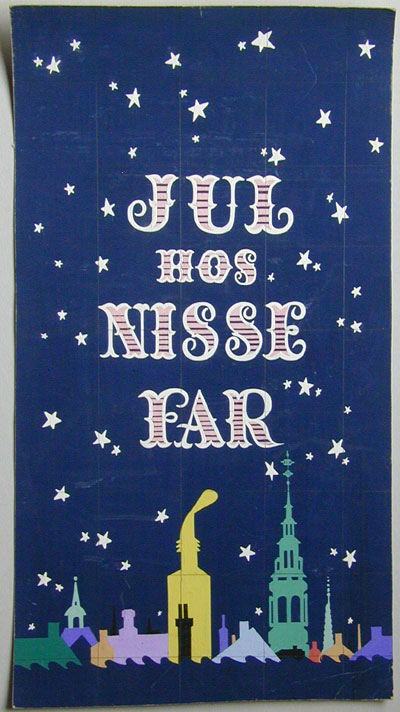 Jul hos nissefar, Messen