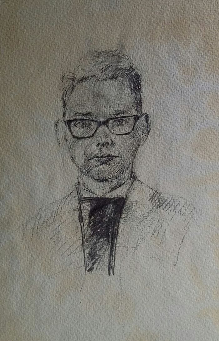 Selvportræt ca. 1961