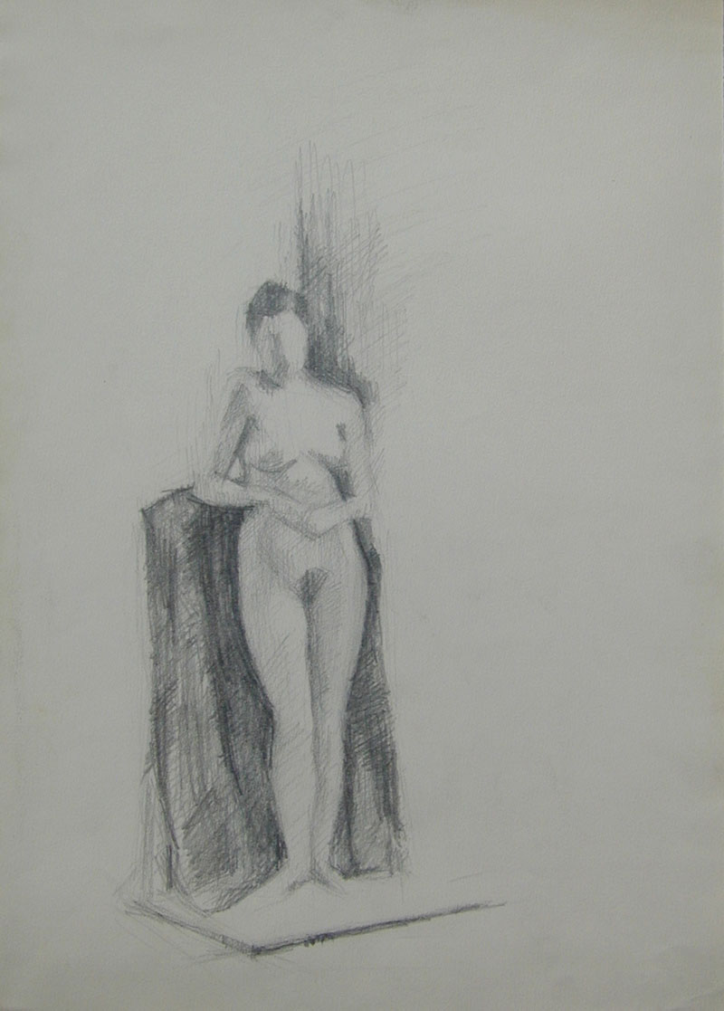 stående model ca. 1961
