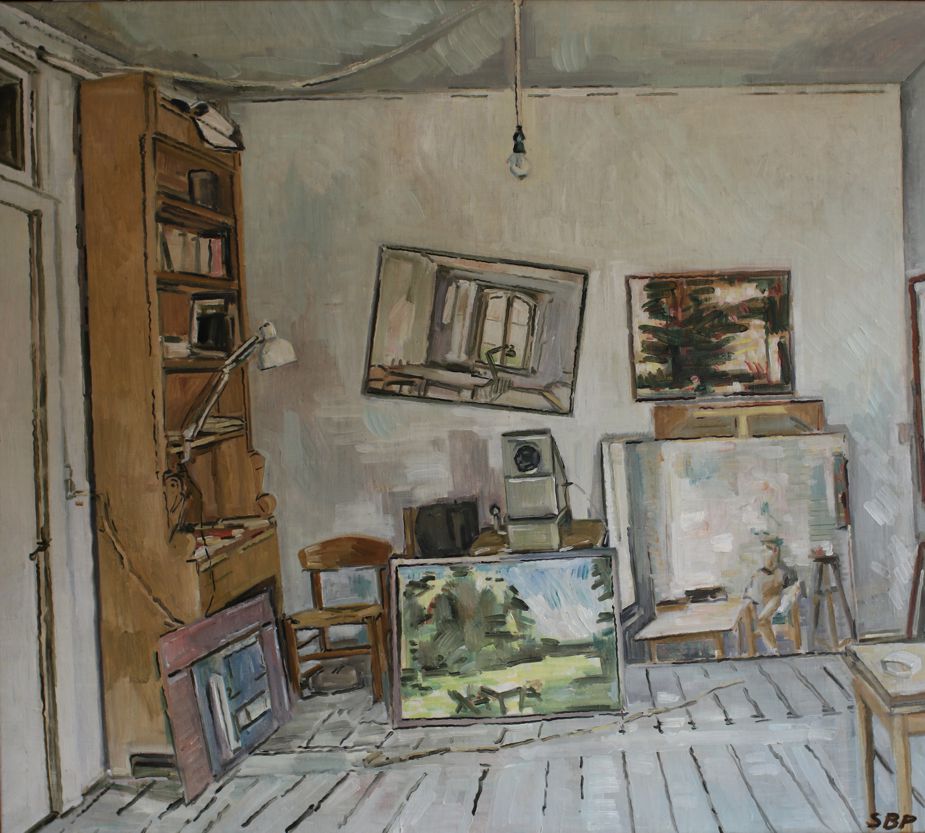 Udstilling i ateliet,  1996