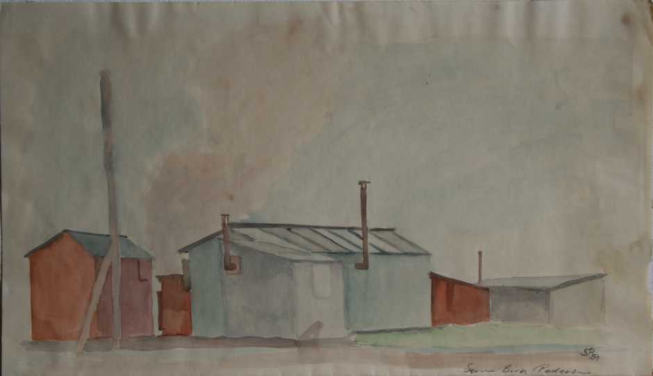Indgangen til Lossepladsen på Artellerivej, 1958