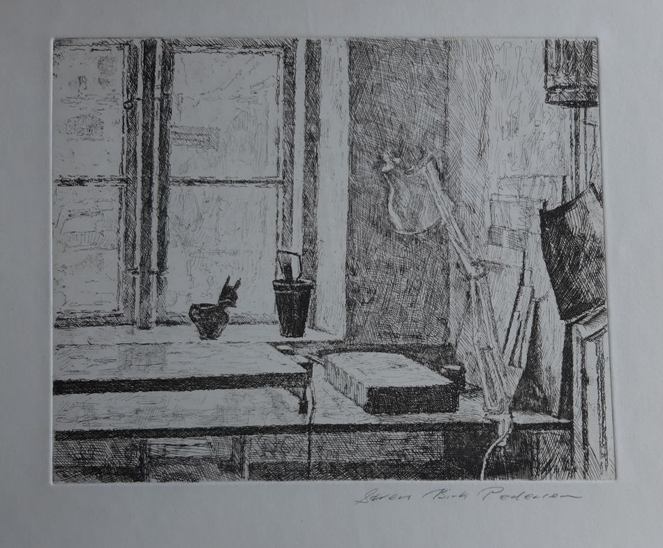 GrafikrummetsSørup. Radering 1992