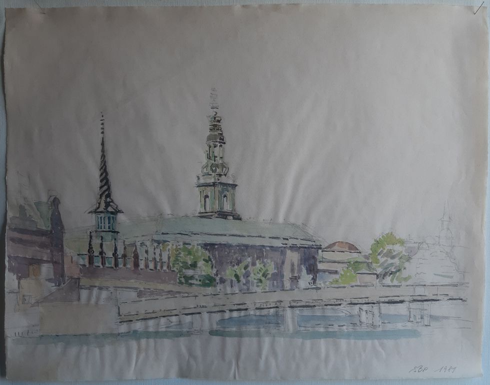 Christiansborg og Børsen 1981